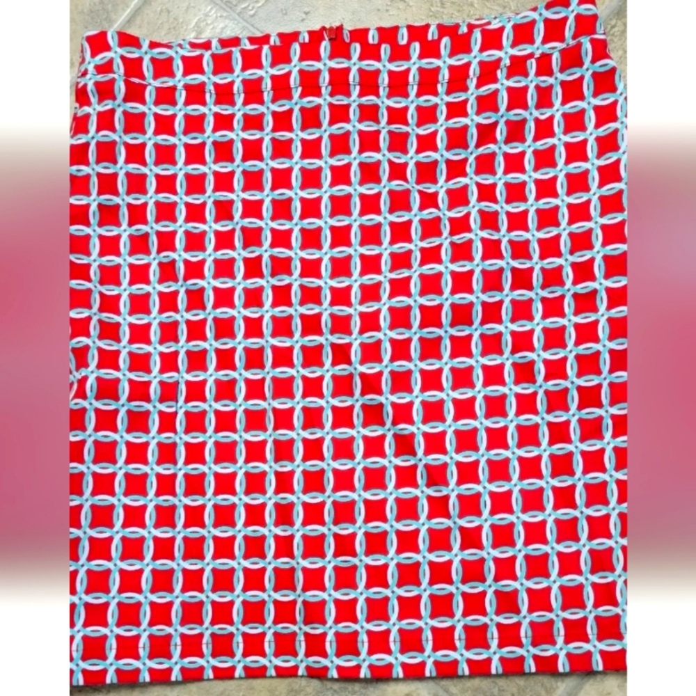 Haley and the Hound Circles Pencil Skirt